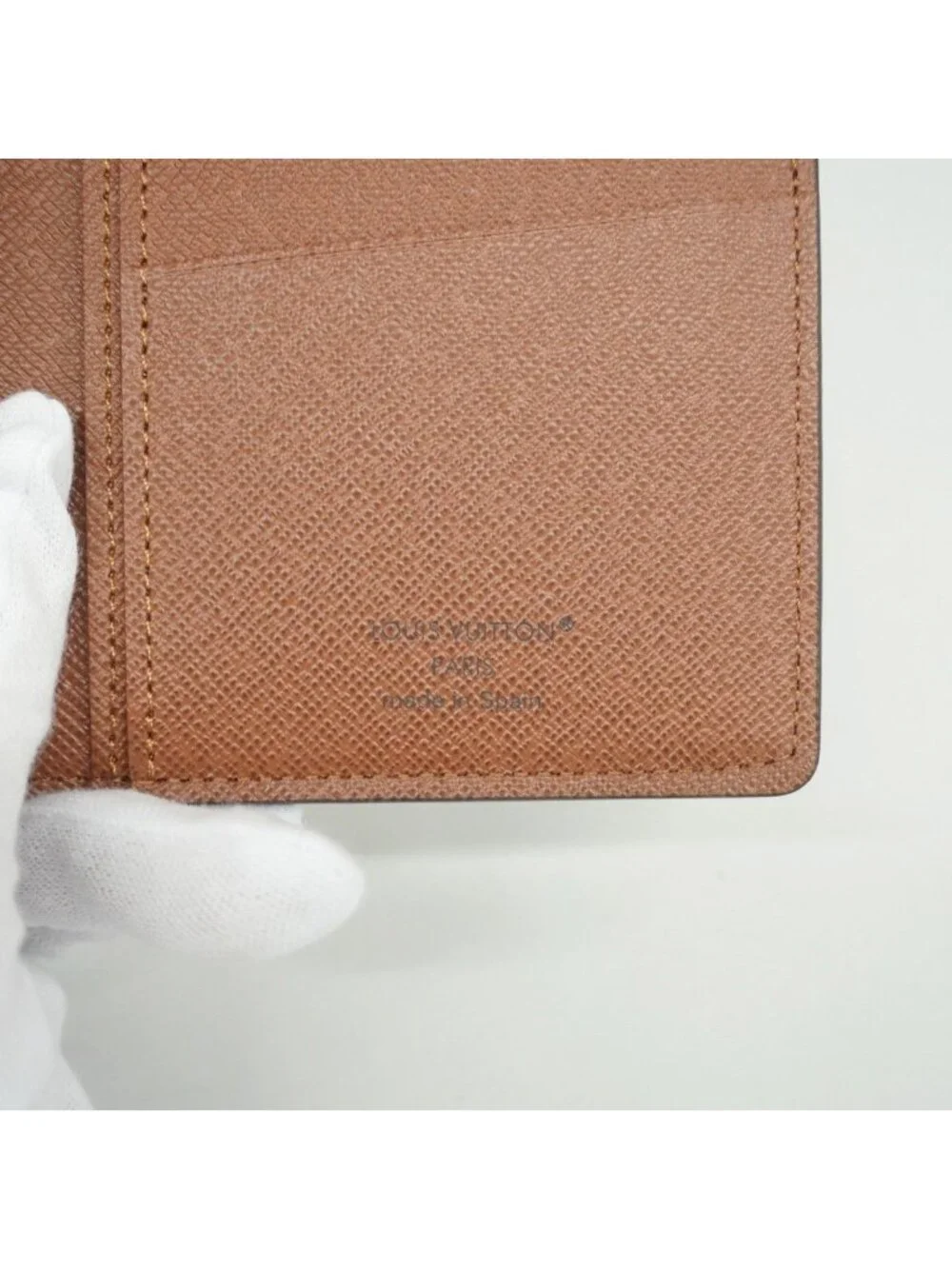 Louis Vuitton Wallet Monogram Portefeuille Brazza Brown - Picture 4 of 5